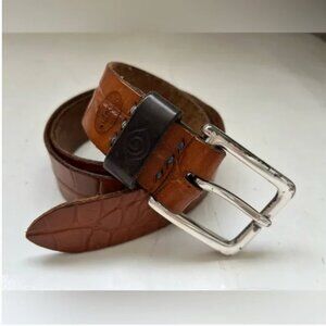 Phantasmagoria Leather made in USA Brown men’s belt size 36